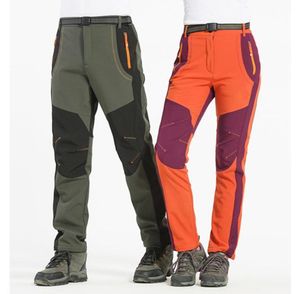 冬のスキーパンツ男性女性ハイキングパンツ屋外のズボン防水防風熱ズボン