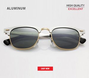 Лучшее качество 2019 Fashion Men039s Club Sun Glasses Retro Master Aluminum RD3507 Элегантная заводская звезда солнцезащитных очков Mercury Sunglasses1657627