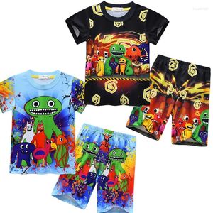 Kleidung Sets Garten von Banban Baby Boys Garten T -Shirt Hosen Kleidung Spiel Figur Sommer Mädchen Geburtstagsfeier