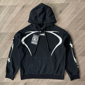 Wäsche Vintage Hoodies für Männer Frauen bester Qualität Print Pulve