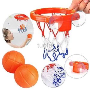 Bath Toys Kinder Bad Basketballspielzeug Mini Schießkorb Wasserspiel Set Basketball Rückenbrett Lustige Duschbad Spielzeug für Kinder D240507