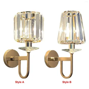 Duvar lambası Sconce Hafif Başucu Banyo Koridor Barn için Modern Cam Tonları