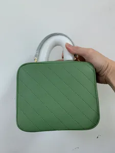 Bolsa de Blondie Green Bolsas Crossbody para Mulheres Totes Bolsa Luxuris Bolsas de Bolsa Rosa