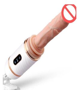 Vibrador de vibrador de silicone de controle remoto para mulheres masturbação de sexo automático Hand Toys9048106