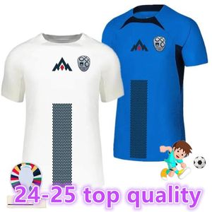 24 25 New Slovenia Soccer Jersey 2024 2025 Sesko Home White Away Blue 2024 2025サッカー服スウェットシャツTOPSシャツ88