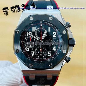 Audemar Watch Apwatch Audemar Pigeut Piquet Luxury Designer Watches APSF Royals Oaks Wristwatch Ny 42mm Shoot Epic Automatic Mechanical Mens Watch 26470So Audema