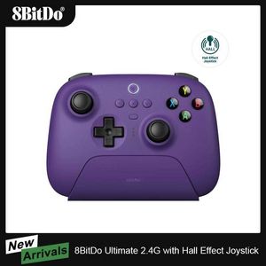 llers Joysticks AKNES 8BitDo Ultimate Wireless 2.4G Gamepad Hall Effect Joystick with Charging Dock for PC Windows Steam Android J240507