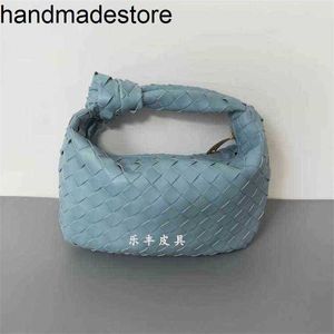 Venetaabottegs bolsa bolsa jodie designer atado com tecido croissant