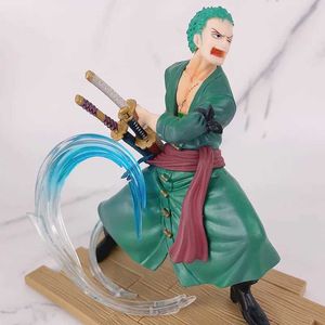 Action Toy Figures New 17cm One Piece Anime Figure Roronoa Zoro Sanji Action Figure PVC Collection Cartoon Model Doll Gift Toys Decoration