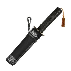 Gear Fashion Samurai Katana Master Spada ombrello Automatico a 3 volte Vorgento Grande Travel Travel Sunlen Parasol giapponese Uomini Donne Regali