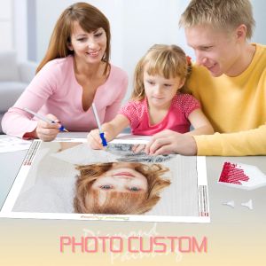 Craft Gatyztory Photo personalizzato Diamond Painting Diamonds Diamonds Kit Art DECORAZIONE PER MAMS BAMBINI PET PET PERSONAGGIO