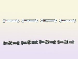 Люблю мою собаку Грандж ловкость сумасшедшая эмалевая булавка Симпатичная мультфильма костей Брош Броч Знаки подарки для ювелирных изделий для владельца домашних питомцев Brooches16730472429510