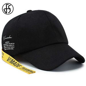 Ball Caps Fs Fashion Black Yellow Women Hat Регулируемая шляпа Hip Hop Baseball для Men Street Summer Hat Hat Outdoor Trucker Caps Gorras Hombre Y240507