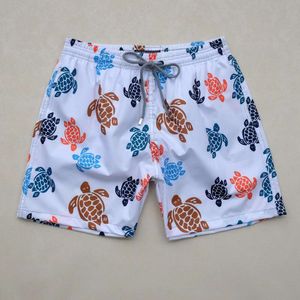 Vilebre Shorts Vilebrequin Men's Beach Pants Triangle内側のメッシュと弾力性のあるクイックドリブル水中夏のショーツ154