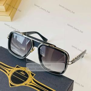 Männer Frauen Designer Sonnenbrille Dita Grand Lxn Evo 403 Metall Minimalist Retro Mach Collection Sonnenbrille Neues Design Mauerwerk Schnittkante Original Box 5109