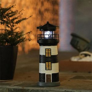 Lâmpadas de mesa Party Light Decorative House Garden Outdoor (preto branco) Lâmpada para LED Sola-R Ornamentos 1pcs Terrace C9 Luzes de Natal