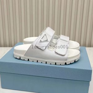 Fashion Slippers Designer Luxury Triangle Top Quality Women Handwoven Tjock Soled in Spring and Summer Casual One Line Slipper 5.7 03