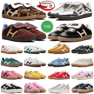 Gratis frakt Mens Sneakers Designer Casual Shoes Womens Trainers Leopard Hair Bliss Pink Purple Beige White Green Red Men Sports