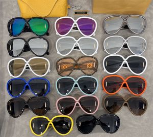 Kadın Tasarımcılar Şeklinde Güneş Gözlüğü Popüler Ürünler Avrupa ve Amerikan Trendleri Klasik Stil Şık Tek Öğe Gözlükleri UV400 Açık Mekan Goggles Çok Renk