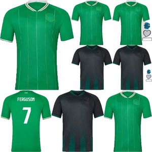 Irlanda Soccer Jersey 2024 Robinson Obafemi Home Afay 24/25 Nacional de Qualifier Classy Special 2025 Camisa de futebol verde Ferguson Browne Football camisa