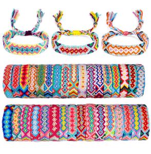 MOON GIRL 20 Pieces Random Color Friendship Bracelet for Women Fashion Handmade Macrame Braided Pulseras Femme Drop F1201 7039176