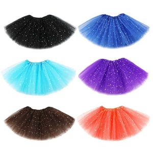 Tutu Elbise Partisi Elbise Petticoat Fantezi Elbise Kızlar 3 Katman Tutu etek Bale Dans Elbisesi Hediyeler D240507