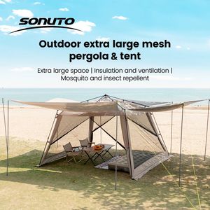 Sonuto Outdoor Canopy палатка автоматическое быстрое открытие алюминиевого полюса для кемпинга.