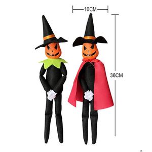 Outras festa festiva fornecem Halloween Pumpkin Elf Home Office Decoração de Baby Kids Toys Creative Drop Delivery Garden Dhtos