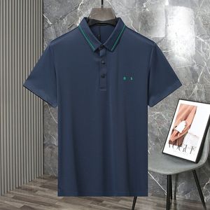 Summer designer POLO shirt High quality pure cotton business gentleman mens short sleeve polo shirt letter print fashion shrinkproof breathable casual shirt