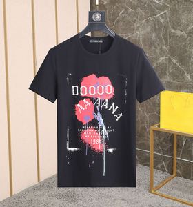 och s mens designer t shirt italiensk milan mode bläckstråle tryck tshirts sommar svart vit tshirt man hip hop streetwear 100 bomull till n34b xdtb