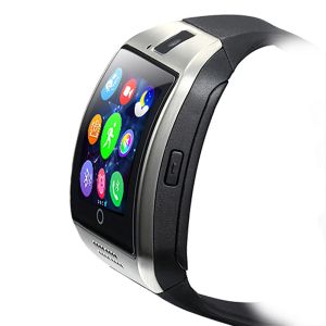 Watches 2017 Лучший Bluetooth Smart Watch Phone, совместимый с iOS и Android System Bluetooth v3.0 с изогнутым дизайном PK GV18 GT08 U8