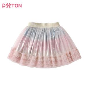 Платье пачки Dxton Baby Girl Gradient Dutu Юбка рюшат для принцессы девочки юбка русалка