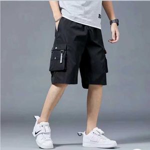 Men's Shorts Commodity shorts mens fashionable summer casual pants student trend Hong Kong style pantsL2405