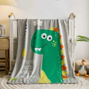 Quilts Cartoon Flanell Babydecke Super Soft 100 * 140 cm bedrucktes Kinderklimaanlagen -Decke 2405