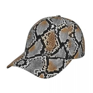 Snake Skin Outdoor Sports Hat Hat Baseball Hat Mens Ciscor Hat Baseball Hat Street Hip Hop Hat Golf Hat Mens240429