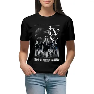 Kadın polos ive on bir k-fans t-shirt sevimli üstler kadın kıyafetler