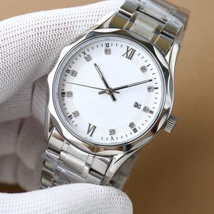 Designer orologi da uomo di alta qualità orologio da polso impermeabile classico orologio da polso sportivo casual orologio in acciaio inossidabile da 41 mm