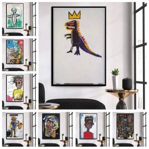 Cartoon gestrichene Straße Graffiti Dekorative Leinwand Malerei Mädchen mit Ballon Kindern folgen Ihren Träumen Affenkunst Poster Print Wohnzimmer Dekoration Frameless