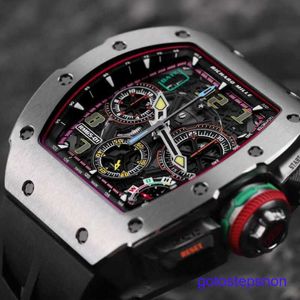 Minimalistische RM-Armbanduhr RM65-01-Serie RM6501 Ti Titanium Metal mit Sicherheitskarte