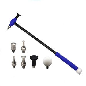 Uppgradera Titanium Alloy Tapper med kolfiberhandtag Multi-Head Hammer Accessoarer för Car Dent Repair Tools