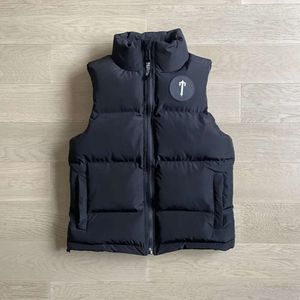 2024 Top senza maniche da uomo Giacche di trapstar gilet t badge gilet cotone ricamo in cotone da donna corta abiti caldi