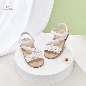 Dave Bella Summer Baby Girls Sandals Fashion Toddler Shoes Kids Princess Shoes Open Toe Beach Outdoor Sandals DB2241567 240422
