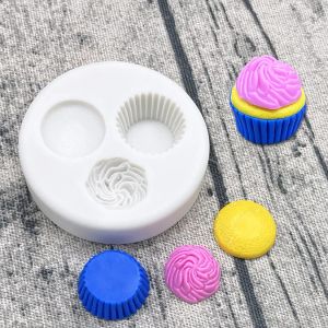 Strumenti a forma di gelato a forma di silicone stampo zucchero cupcake cioccolato cupcake teatro stampo torta di decorazione di torte