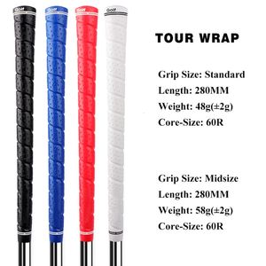 TOUR WRAP 2G 71013PCSLOT GOLF GRIP 3 Färger TPE Material Standard Midstize Club Grips 240422