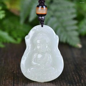 チャームブレスレットエキサイトヘティアンジェイド50 37mm auspicious ruyi lotus baby buddhant ornament 4089＃