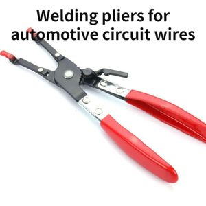 Uppgradera universellt fordonslödhjälpstång Håll 2 ledningar Innovativt bilreparationsverktyg Garage Tool Wire Welding Clamp