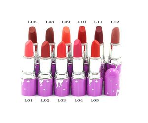 Rossetto vegano rossetto viola rossetti opachi longlasting facile da indossare coloris maceup labbro labbra stick1708912