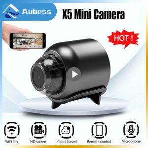 NETS CAMCORDERS Wireless Video X5 Registrazione allarme 1080p Micro Voice Security Home Monitor Mini Night Vision Motion App Home Eye