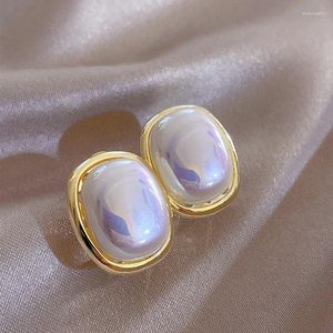 Stud Ohrringe Korean Elegante Nachahmung Perle für Frauen Mädchen Mode Hochzeitsfeier Schmuck Freund Geburtstag Geschenke Accessoires