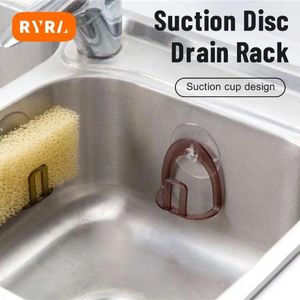 Kitchen Storage Sink Drain Rack Sponge Stand Holder Organizer Plastic Practical Organizers Simple